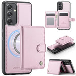 JEEHOOD J09 Portafoglio con fibbia, custodia per telefono in pelle con protezione magnetica MagSafe e RFID., For Samsung Galaxy A55 5G / A35 5G, For Samsung Galaxy A25 5G, For Samsung Galaxy A34 5G, For Samsung Galaxy A54 5G