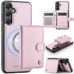 JEEHOOD J09 Portafoglio con fibbia, custodia per telefono in pelle con protezione magnetica MagSafe e RFID., For Samsung Galaxy A36 5G, For Samsung Galaxy A16 4G / 5G, For Samsung Galaxy A14 4G / 5G / M44 5G, For Samsung Galaxy A15 4G / 5G