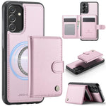 JEEHOOD J09 Portafoglio con fibbia, custodia per telefono in pelle con protezione magnetica MagSafe e RFID., For Samsung Galaxy A55 5G / A35 5G, For Samsung Galaxy A25 5G, For Samsung Galaxy A34 5G, For Samsung Galaxy A54 5G