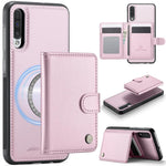 JEEHOOD J09 Portafoglio con fibbia, custodia per telefono in pelle con protezione magnetica MagSafe e RFID., For Samsung Galaxy A51 4G, For Samsung Galaxy A50