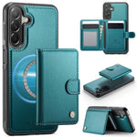 JEEHOOD J09 Portafoglio con fibbia, custodia per telefono in pelle con protezione magnetica MagSafe e RFID., For Samsung Galaxy A57 5G, For Samsung Galaxy A37 5G, For Galaxy A27 5G, For Samsung Galaxy A56 5G
