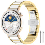 Cinturino per orologio xDfind in ceramica e acciaio inossidabile, For Huawei Watch GT 6 41mm / GT 5 Pro 42mm