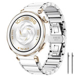 Cinturino per orologio xDfind in ceramica e acciaio inossidabile, For Huawei Watch GT 6 41mm / GT 5 Pro 42mm