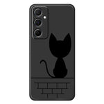 Custodia per telefono minimalista in TPU con stampa creativa della serie D., For Samsung Galaxy A56 5G
