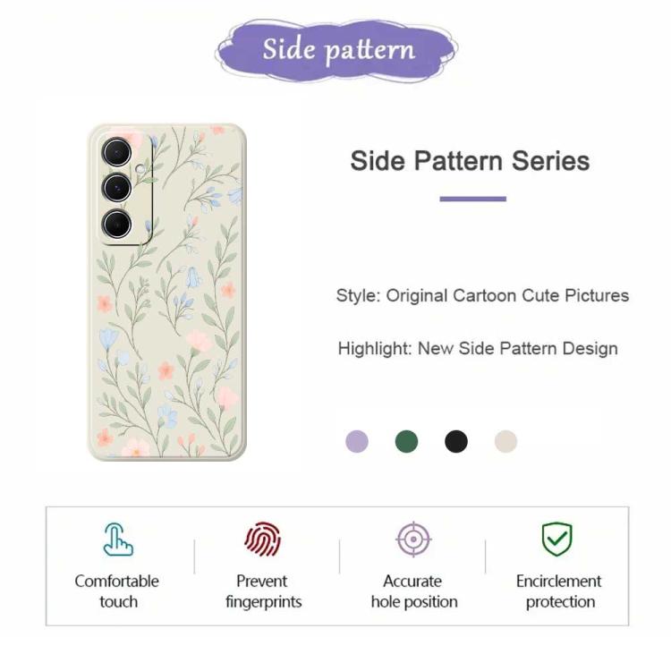 Custodia per telefono minimalista in TPU con stampa creativa della serie D., For Samsung Galaxy A06 5G