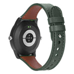 Cinturino per orologio xDfind in vera pelle con doppio anello e rivetto singolo., 20mm, 22mm