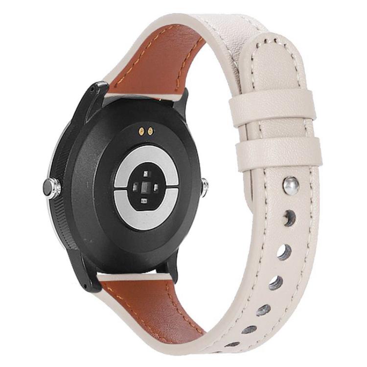 Cinturino per orologio xDfind in vera pelle con doppio anello e rivetto singolo., 20mm, 22mm