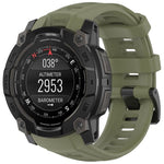 Cinturino per orologio in silicone a sgancio rapido xDfind, For Garmin Instinct 3 AMOLED 45mm / Solar 45mm