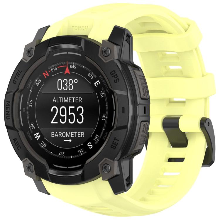 Cinturino per orologio in silicone a sgancio rapido xDfind, For Garmin Instinct 3 AMOLED 45mm / Solar 45mm