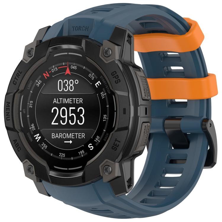 Cinturino per orologio in silicone a sgancio rapido xDfind, For Garmin Instinct 3 AMOLED 45mm / Solar 45mm