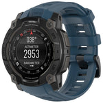 Cinturino per orologio in silicone a sgancio rapido xDfind, For Garmin Instinct 3 AMOLED 45mm / Solar 45mm