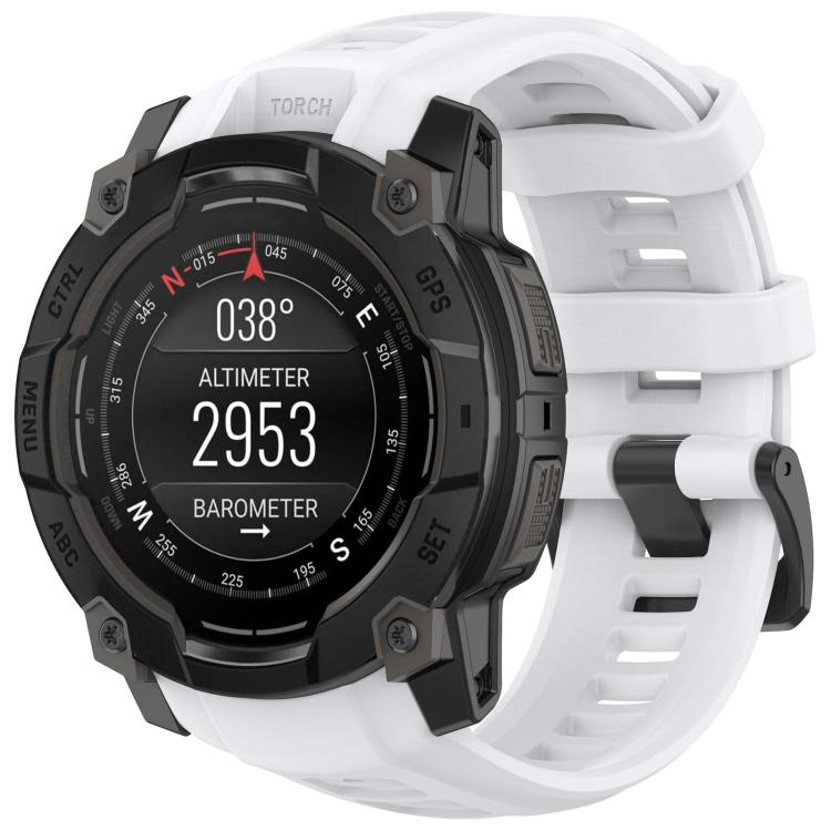 Cinturino per orologio in silicone a sgancio rapido xDfind, For Garmin Instinct 3 AMOLED 45mm / Solar 45mm