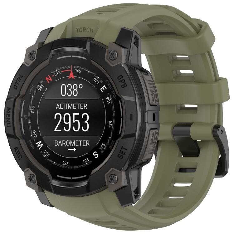 Cinturino per orologio in silicone a sgancio rapido xDfind, For Garmin Instinct 3 AMOLED 50mm / Solar 50mm