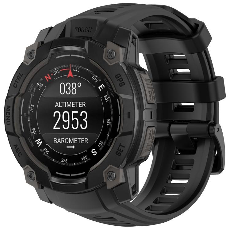 Cinturino per orologio in silicone a sgancio rapido xDfind, For Garmin Instinct 3 AMOLED 50mm / Solar 50mm