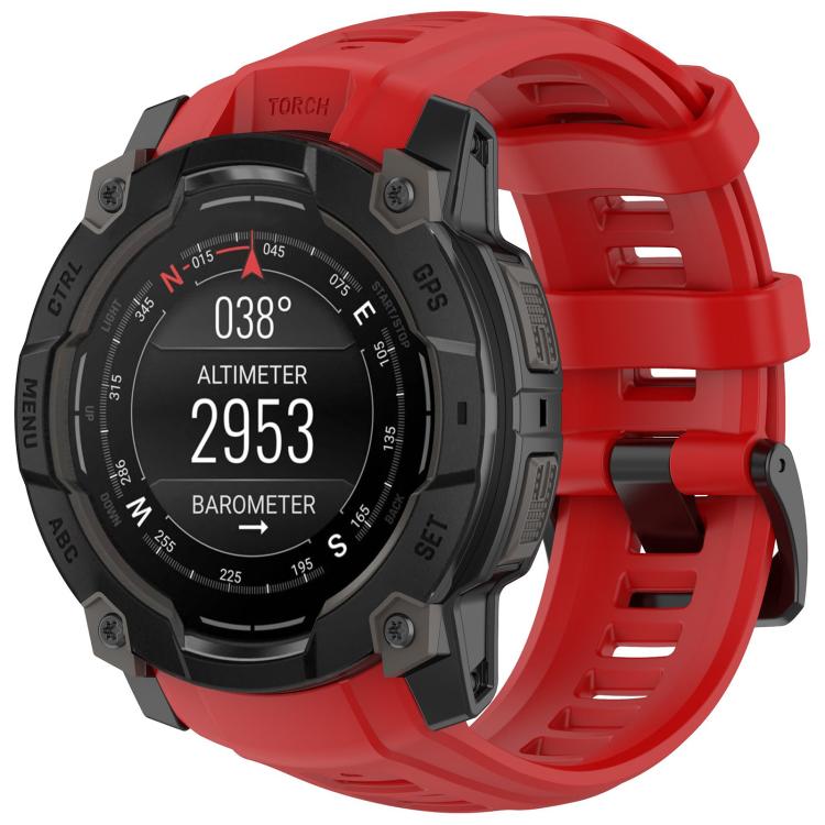 Cinturino per orologio in silicone a sgancio rapido xDfind, For Garmin Instinct 3 AMOLED 50mm / Solar 50mm