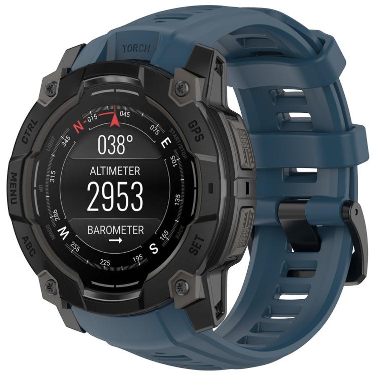 Cinturino per orologio in silicone a sgancio rapido xDfind, For Garmin Instinct 3 AMOLED 50mm / Solar 50mm