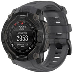 Cinturino per orologio in silicone a sgancio rapido xDfind, For Garmin Instinct 3 AMOLED 50mm / Solar 50mm