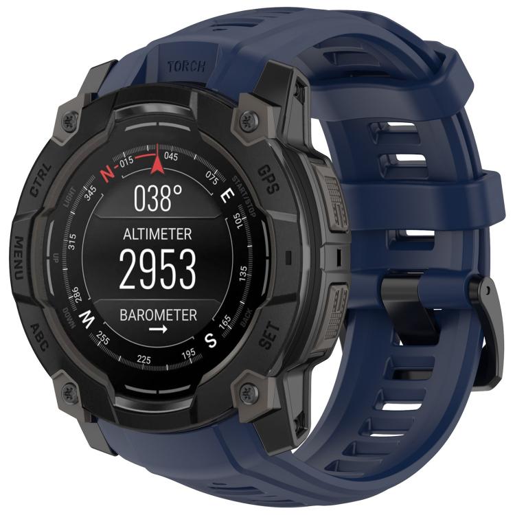 Cinturino per orologio in silicone a sgancio rapido xDfind, For Garmin Instinct 3 AMOLED 50mm / Solar 50mm
