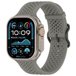 Cinturino per orologio in silicone traspirante xDfind, For Apple Watch 42 / 44 / 45 / 46 / 49mm, For Apple Watch 38 / 40 / 41 / S10 42mm