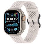Cinturino per orologio in silicone traspirante xDfind, For Apple Watch 42 / 44 / 45 / 46 / 49mm, For Apple Watch 38 / 40 / 41 / S10 42mm