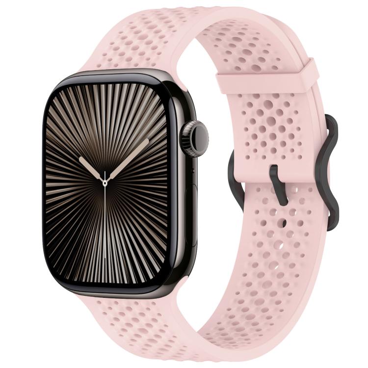 Cinturino per orologio in silicone traspirante xDfind, For Apple Watch 42 / 44 / 45 / 46 / 49mm, For Apple Watch 38 / 40 / 41 / S10 42mm