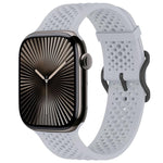 Cinturino per orologio in silicone traspirante xDfind, For Apple Watch 42 / 44 / 45 / 46 / 49mm, For Apple Watch 38 / 40 / 41 / S10 42mm