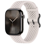 Cinturino per orologio in silicone traspirante xDfind, For Apple Watch 42 / 44 / 45 / 46 / 49mm, For Apple Watch 38 / 40 / 41 / S10 42mm