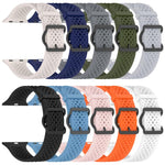 Cinturino per orologio in silicone traspirante xDfind, For Apple Watch 42 / 44 / 45 / 46 / 49mm, For Apple Watch 38 / 40 / 41 / S10 42mm