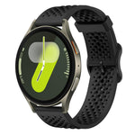 Cinturino per orologio in silicone traspirante xDfind, For Samsung Galaxy Watch 7 / 6 / 5 / FE