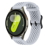 Cinturino per orologio in silicone traspirante xDfind, For Samsung Galaxy Watch 7 / 6 / 5 / FE