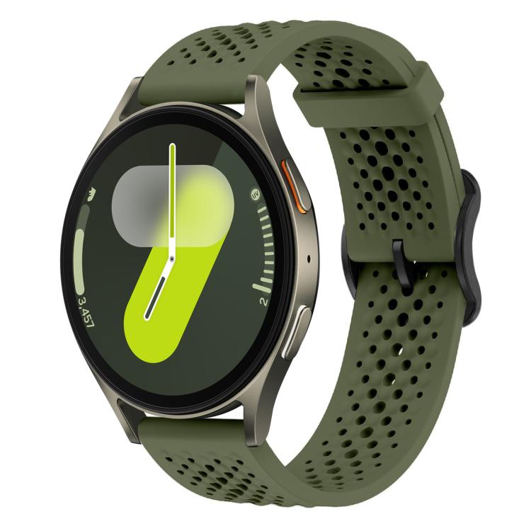Cinturino per orologio in silicone traspirante xDfind, For Samsung Galaxy Watch 7 / 6 / 5 / FE