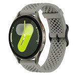 Cinturino per orologio in silicone traspirante xDfind, For Samsung Galaxy Watch 7 / 6 / 5 / FE