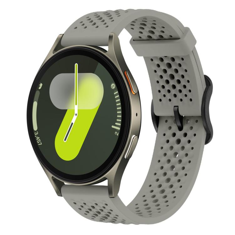 Cinturino per orologio in silicone traspirante xDfind, For Samsung Galaxy Watch 7 / 6 / 5 / FE