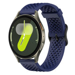 Cinturino per orologio in silicone traspirante xDfind, For Samsung Galaxy Watch 7 / 6 / 5 / FE