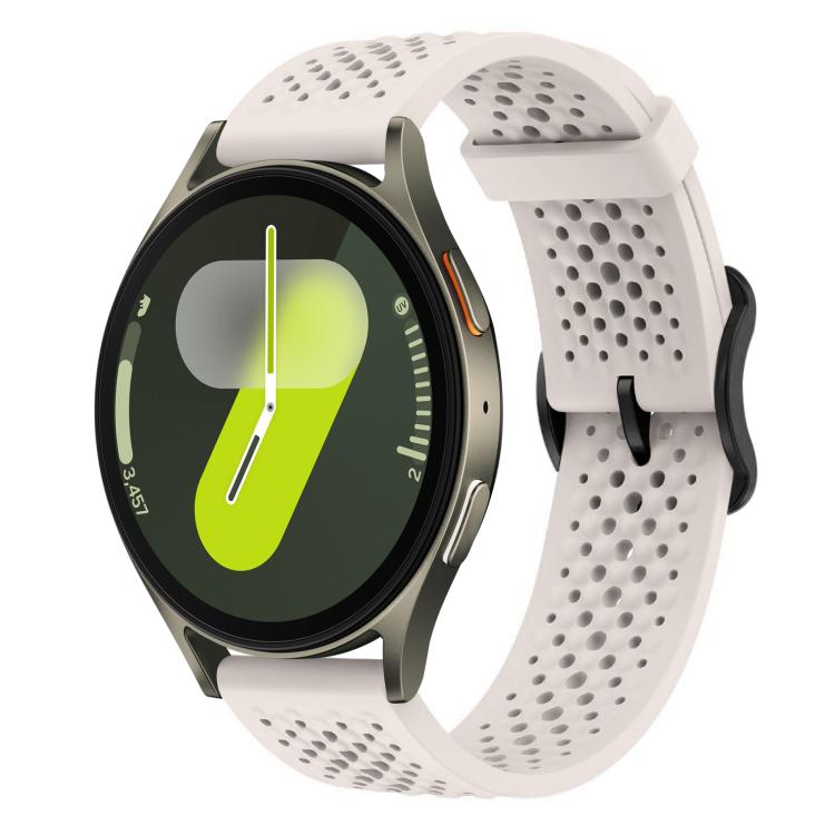 Cinturino per orologio in silicone traspirante xDfind, For Samsung Galaxy Watch 7 / 6 / 5 / FE