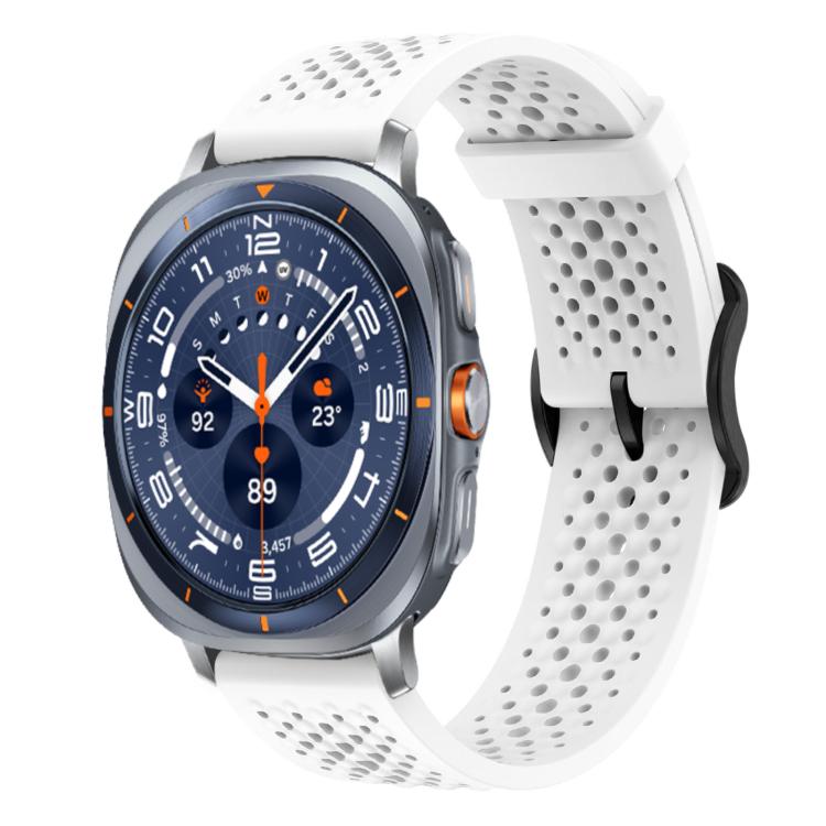 Cinturino per orologio in silicone traspirante xDfind, For Samsung Galaxy Watch Ultra / Ultra 2025, For Samsung Galaxy Watch8 / 8 Classic