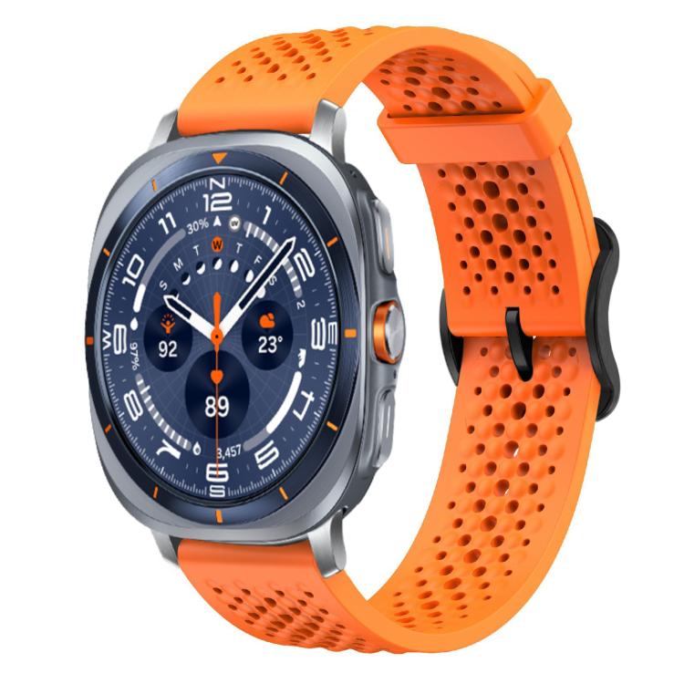 Cinturino per orologio in silicone traspirante xDfind, For Samsung Galaxy Watch Ultra / Ultra 2025, For Samsung Galaxy Watch8 / 8 Classic