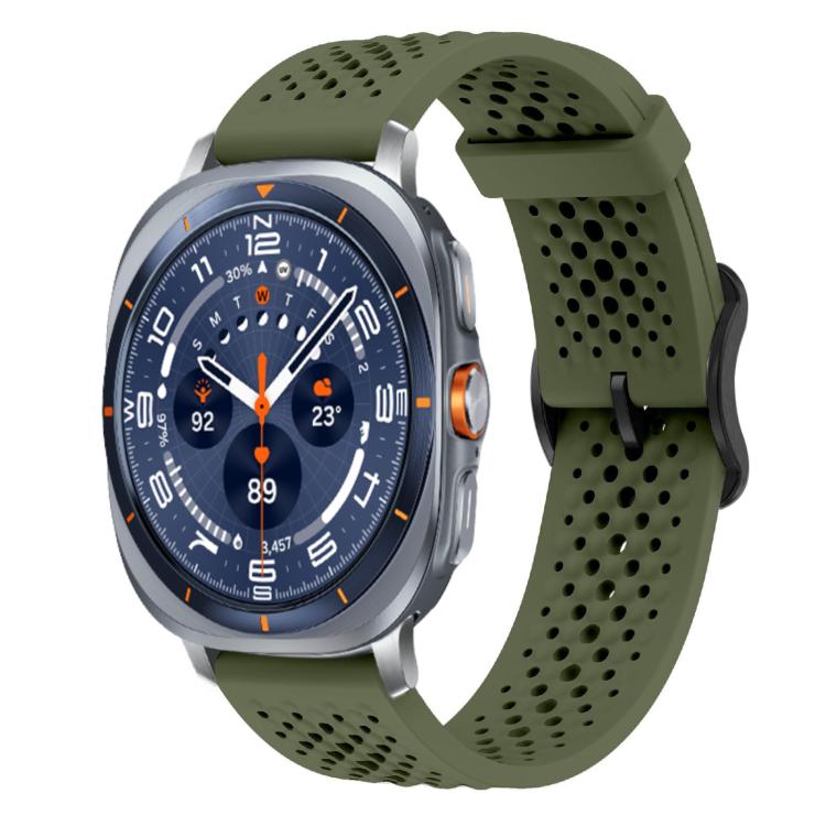 Cinturino per orologio in silicone traspirante xDfind, For Samsung Galaxy Watch Ultra / Ultra 2025, For Samsung Galaxy Watch8 / 8 Classic