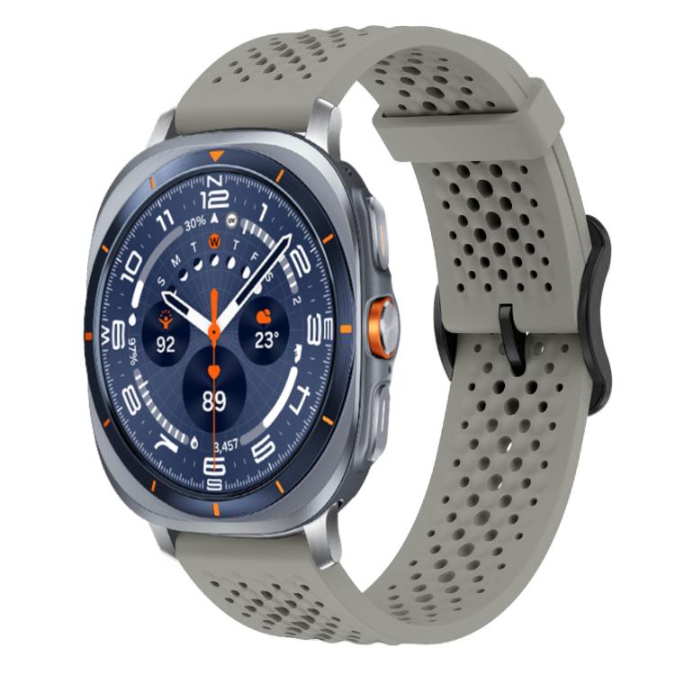 Cinturino per orologio in silicone traspirante xDfind, For Samsung Galaxy Watch Ultra / Ultra 2025, For Samsung Galaxy Watch8 / 8 Classic