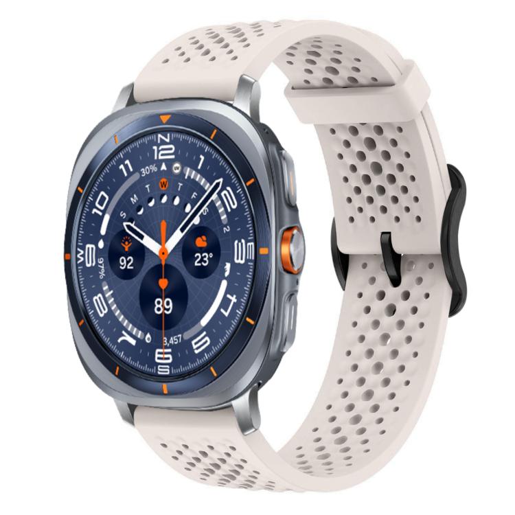 Cinturino per orologio in silicone traspirante xDfind, For Samsung Galaxy Watch Ultra / Ultra 2025, For Samsung Galaxy Watch8 / 8 Classic