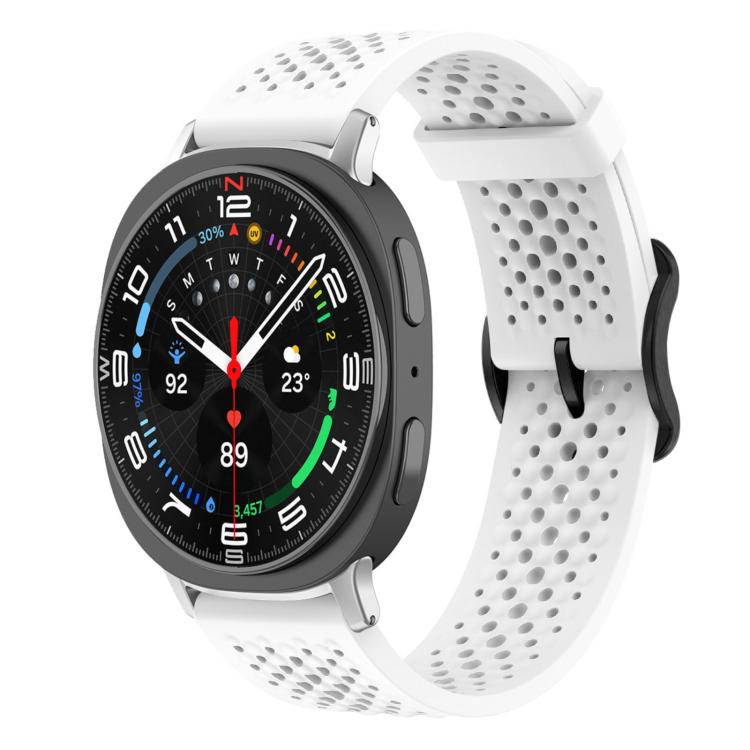 Cinturino per orologio in silicone traspirante xDfind, For Samsung Galaxy Watch Ultra / Ultra 2025, For Samsung Galaxy Watch8 / 8 Classic