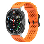 Cinturino per orologio in silicone traspirante xDfind, For Samsung Galaxy Watch Ultra / Ultra 2025, For Samsung Galaxy Watch8 / 8 Classic