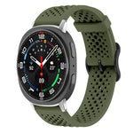 Cinturino per orologio in silicone traspirante xDfind, For Samsung Galaxy Watch Ultra / Ultra 2025, For Samsung Galaxy Watch8 / 8 Classic