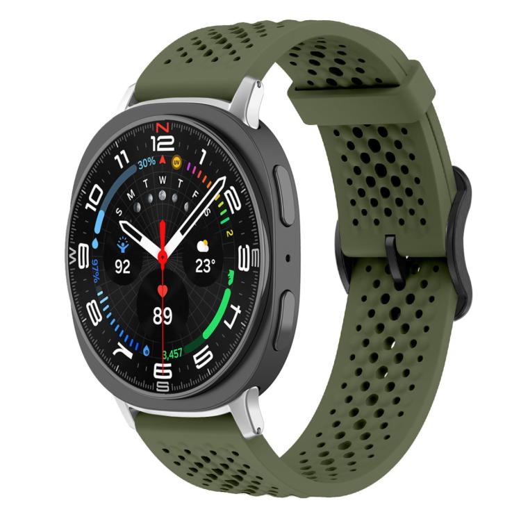 Cinturino per orologio in silicone traspirante xDfind, For Samsung Galaxy Watch Ultra / Ultra 2025, For Samsung Galaxy Watch8 / 8 Classic