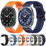 Cinturino per orologio in silicone traspirante xDfind, For Samsung Galaxy Watch Ultra / Ultra 2025, For Samsung Galaxy Watch8 / 8 Classic