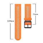 Cinturino per orologio in silicone traspirante xDfind, For Samsung Galaxy Watch 7 / 6 / 5 / FE