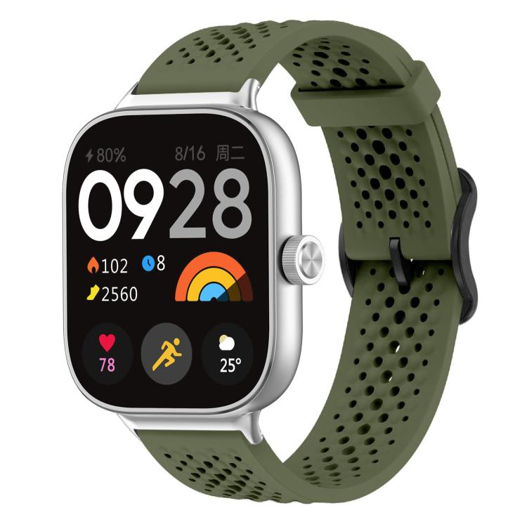 Cinturino per orologio in silicone traspirante xDfind, For Xiaomi Band 10 Pro / 9 Pro / Redmi Watch 6, For Redmi Watch 3 Active / Watch 3 Lite