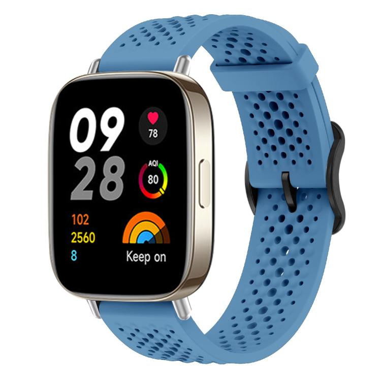 Cinturino per orologio in silicone traspirante xDfind, For Redmi Watch 3