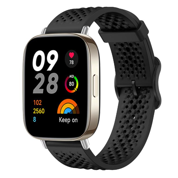 Cinturino per orologio in silicone traspirante xDfind, For Redmi Watch 3