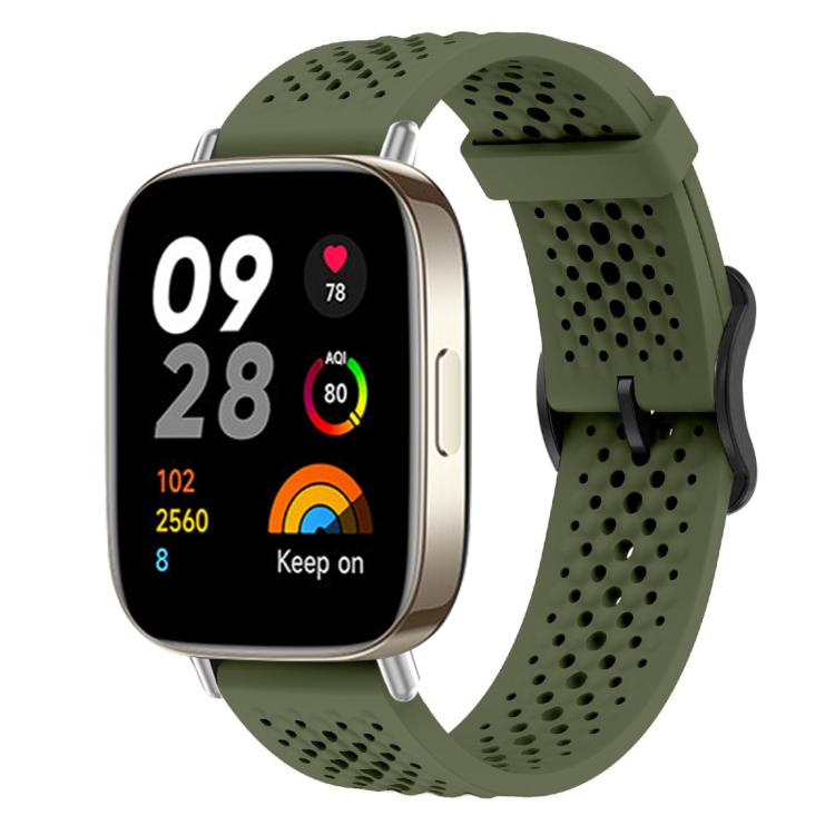 Cinturino per orologio in silicone traspirante xDfind, For Redmi Watch 3